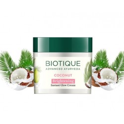 Biotique Coconut Instant Glow Cream, 50gm
