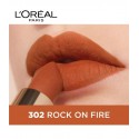 Loreal Lipstick- 302, Rock on Fire