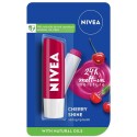 NIVEA Lip Balm, Glossy Finish - Fruity Cherry Shine, 4.8g