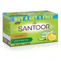 Santoor Aloe Fresh Soap, 125g