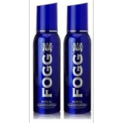 Fogg Royal blue Body Spray - For All (240 ml, Pack of 2)