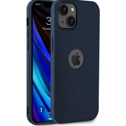 iPhone 13 Back Cover (Navy Blue)
