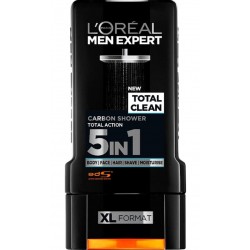 L'Oreal Men's Expert Clean Carbon Shower Gel (300 ml
