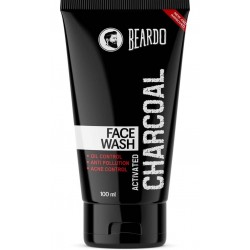 Beardo Activated Charcoal Anti Pollution Face Wash, 100ml