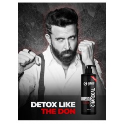 Beardo Activated Charcoal Anti Pollution Face Wash, 100ml