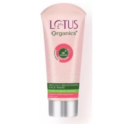 Lotus Organics Precious Brightening Face Wash, 100g
