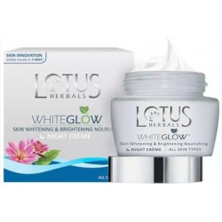 LOTUS Herbals White Glow Night Cream, 40g