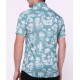 Men Printed Casual Shirt - Aqua