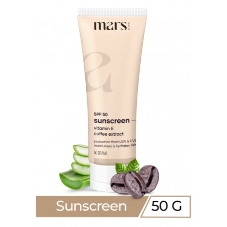 Mars By GHC Sunscreen Cream Spf - 50 , 50g
