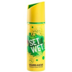SET WET Charm Deodorant Spray For Men, 150ml