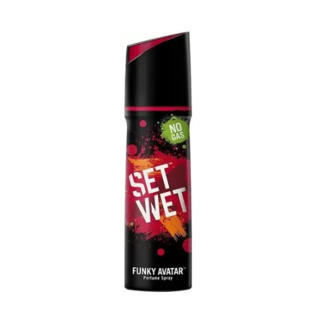 SET WET Funky Perfume Spray For Men, 120ml