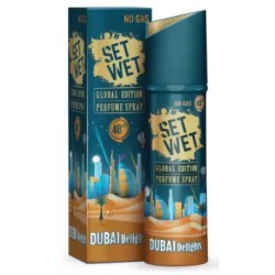 SET WET Dubai Delights  Perfume Spray For Men, 120ml