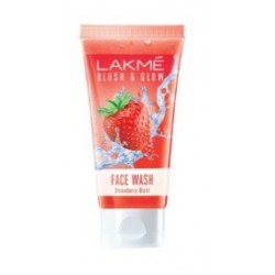 Lakme Blush and Glow Face Wash, 100g