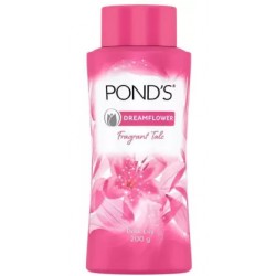PONDS Dreamflower Fragrant Talcum Powder Pink Lily  (200 g)