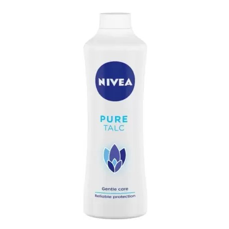 NIVEA Pure Talcum Powder for Men & Women, 400g