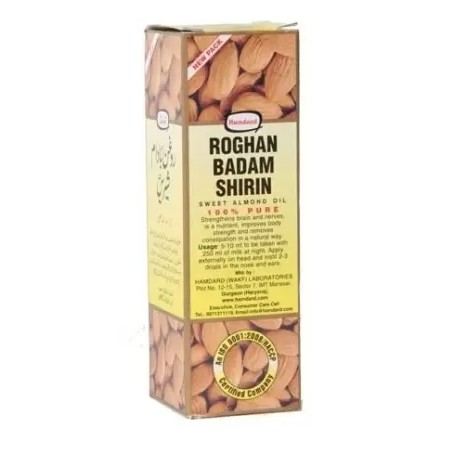 Hamdard Roghan Badam Shirin Sweet Almond Hair Oil  (100 ml)