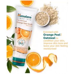 HIMALAYA Tan Removal Orange Face Scrub, 100g