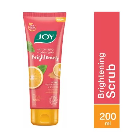 Joy Skin Purifying & Radiant Glow Brightening Scrub, 200ml